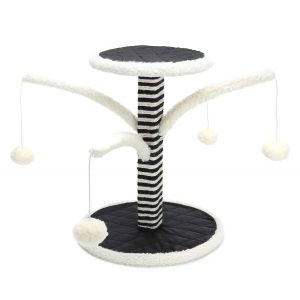 Nobleza Krabpaal met speeltjes – Zwart / wit – 44 cm – 19.99 EUR – SKU NB061464