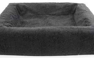 BIA BED FLEECE HOES HONDENMAND GRIJS BIA-7 120X100X15 CM