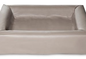 BIA BED KUNSTLEER HOES HONDENMAND TAUPE BIA-4 85X70X15 CM