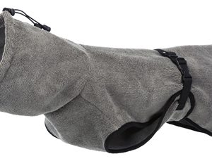 TRIXIE BADJAS HOND BADSTOF GRIJS 75 CM