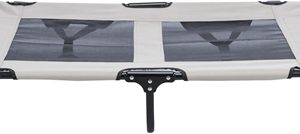 TRIXIE STRETCHER HONDENLIGBED GRIJS / ZWART 99X60X19 CM