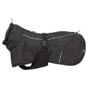 TRIXIE HONDENJAS LIMOUX REFLECT ZWART / GRIJS 55 CM