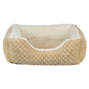 TRIXIE HONDENMAND KALINE MIO HOEKIG LICHTBRUIN / CREME 50X40 CM