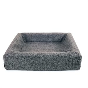 BIA BED PREMIUM HOES TEDDY GRIJS 70X60X15 CM