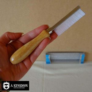 Professionele kam fijn-getand