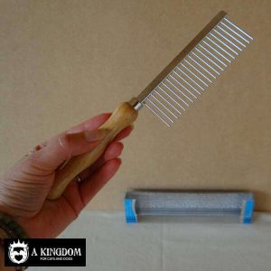 Prof. extra grote, grof getande kam voor honden