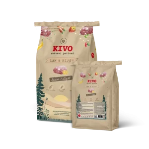 KIVO brok Hond Lam & Rijst Senior/Light