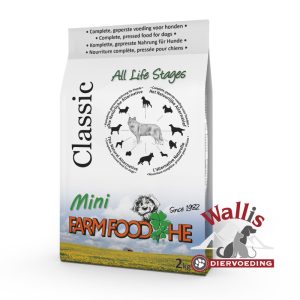 FarmFood Hondenvoeding Droogvoeding Brokken HE Classic mini