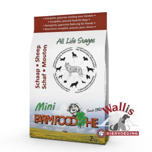 FarmFood Hondenvoeding Droogvoeding Brokken HE Schaap mini