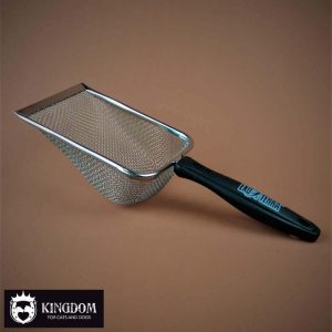 Kattenbakschep metalen zeefschep