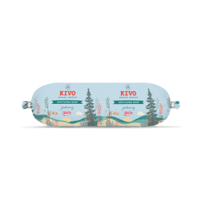 Kivo Hondenvoeding Houdbare Vleesworst Gestoomde Rund