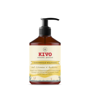 KIVO Sardineolie met Echinacea & Kurkuma