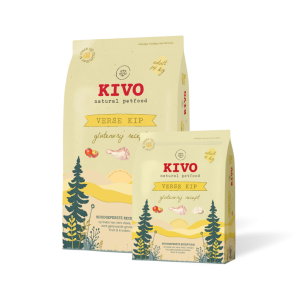 KIVO Brok Hond Tarwevrij Verse Kip Geperst